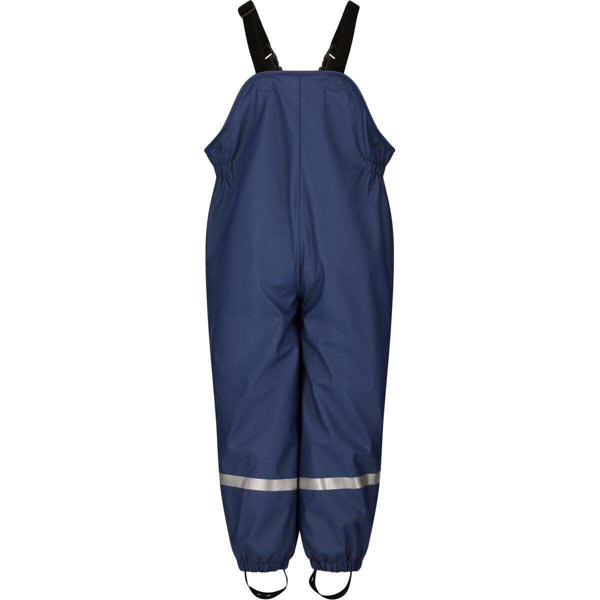 ZigZag Maren AOP Fleece PU Regnsæt Børn Multi/Navy