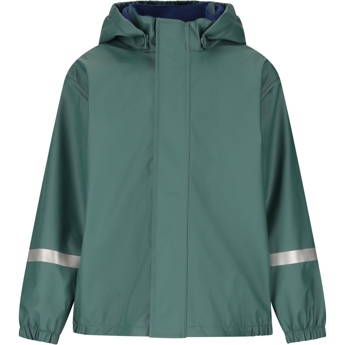 ZigZag Eigil Fleece PU Regnsæt Børn Mallard Green