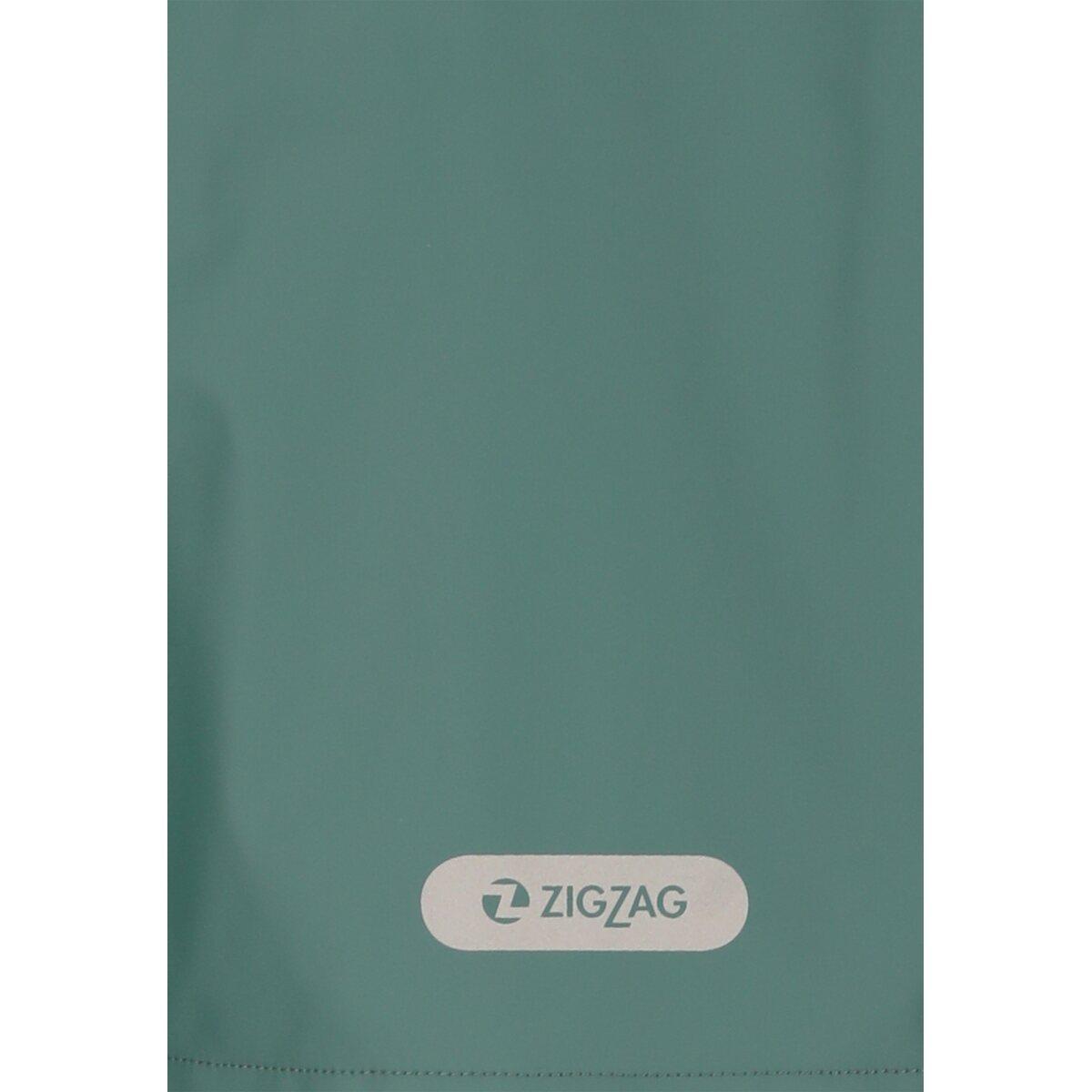ZigZag Eigil Fleece PU Regnsæt Børn Mallard Green