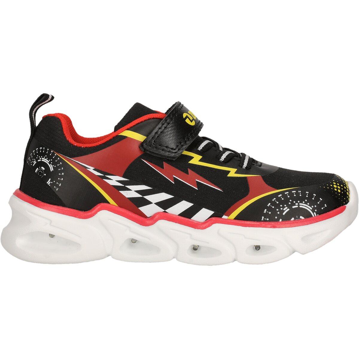 ZigZag Nimo Velcro Sneakers M/Lys Børn Racing Red
