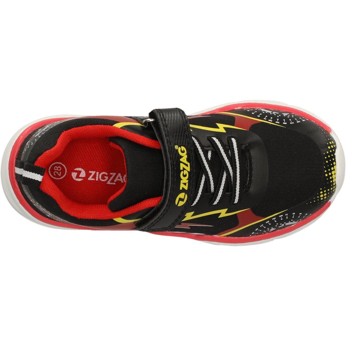 ZigZag Nimo Velcro Sneakers M/Lys Børn Racing Red