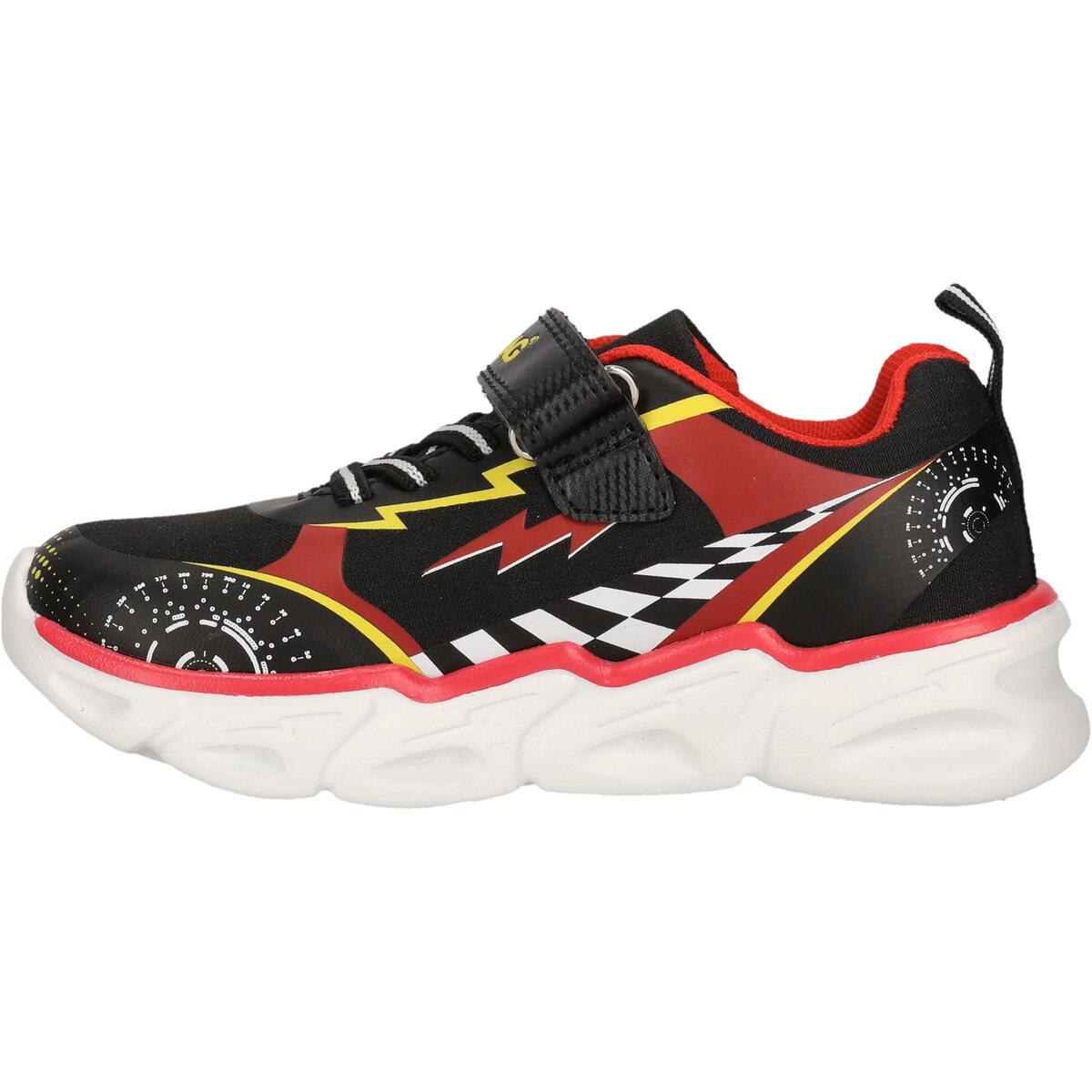 ZigZag Nimo Velcro Sneakers M/Lys Børn Racing Red