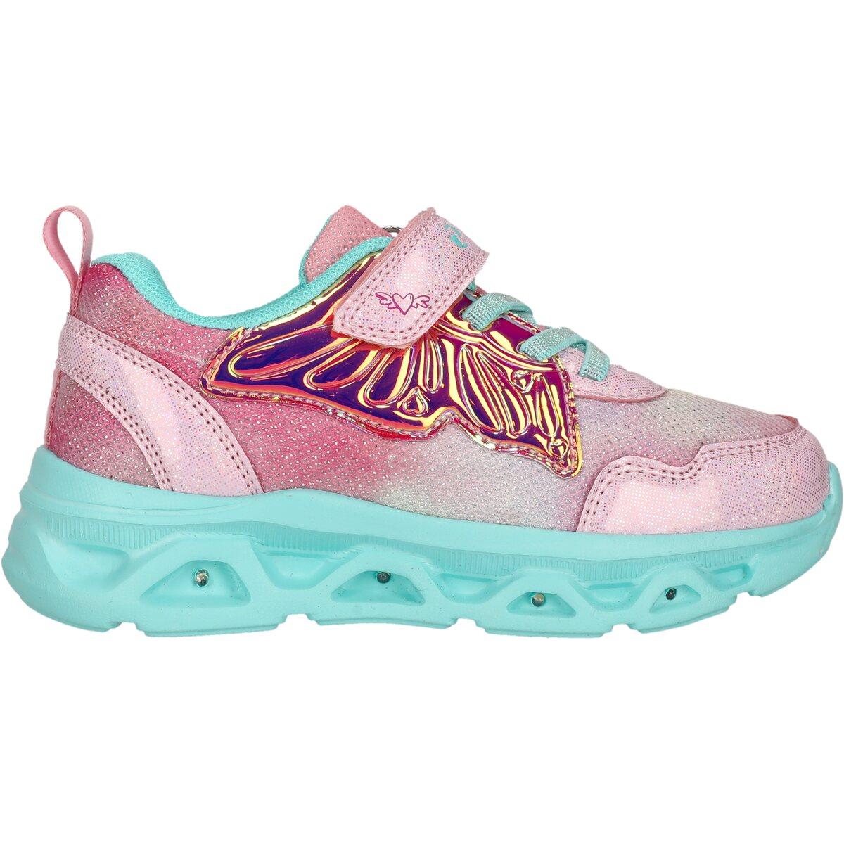 ZigZag Tiki Velcro Sneakers M/Lys Børn Peony
