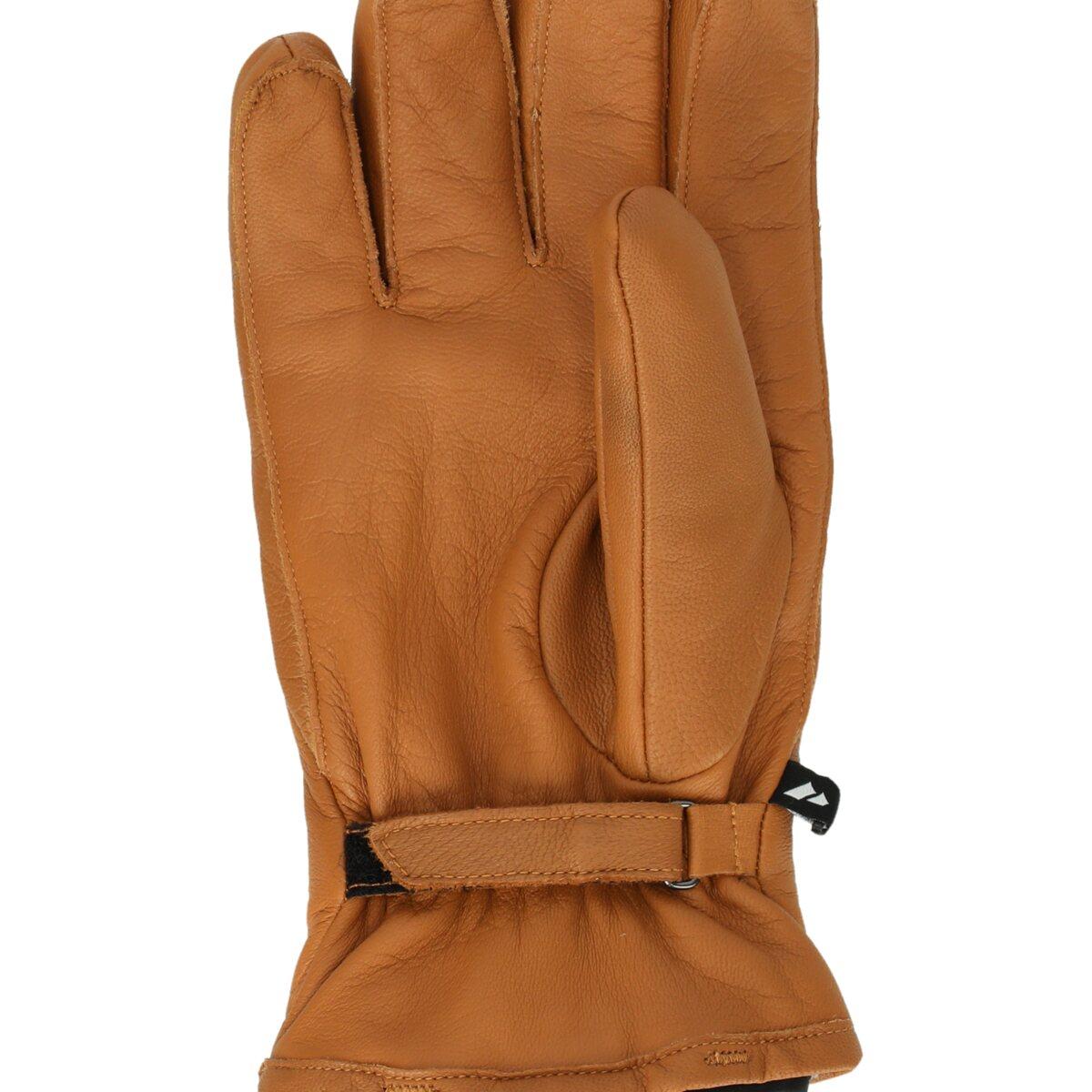 Zanier Versa Leather Skihansker Brown