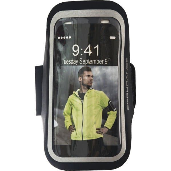 Endurance Cave Ultra Thin Løpearmbånd Black