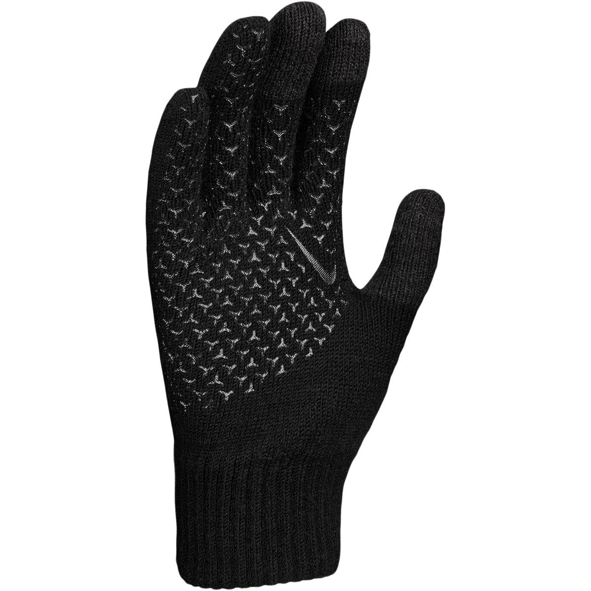 Nike Knitted Tech And Grip Fodboldhandsker Black/White