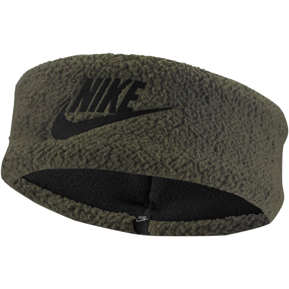 Nike Sherpa Pandebånd Dame MEDIUM OLIVE/SILVER