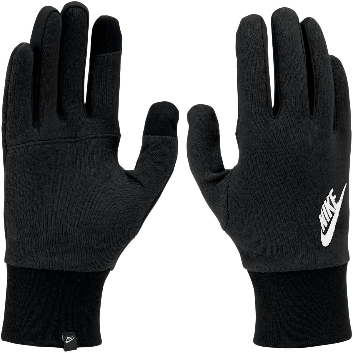 Nike Club 2.0 Løbehandsker Herre BLACK/BLACK/WHITE