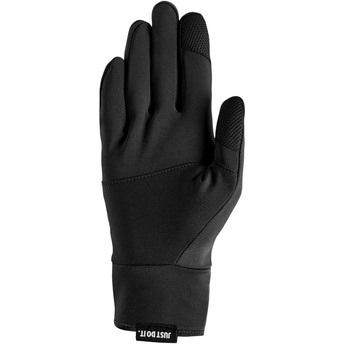 Nike Quilted Løbehandsker Dame BLACK/SILVER