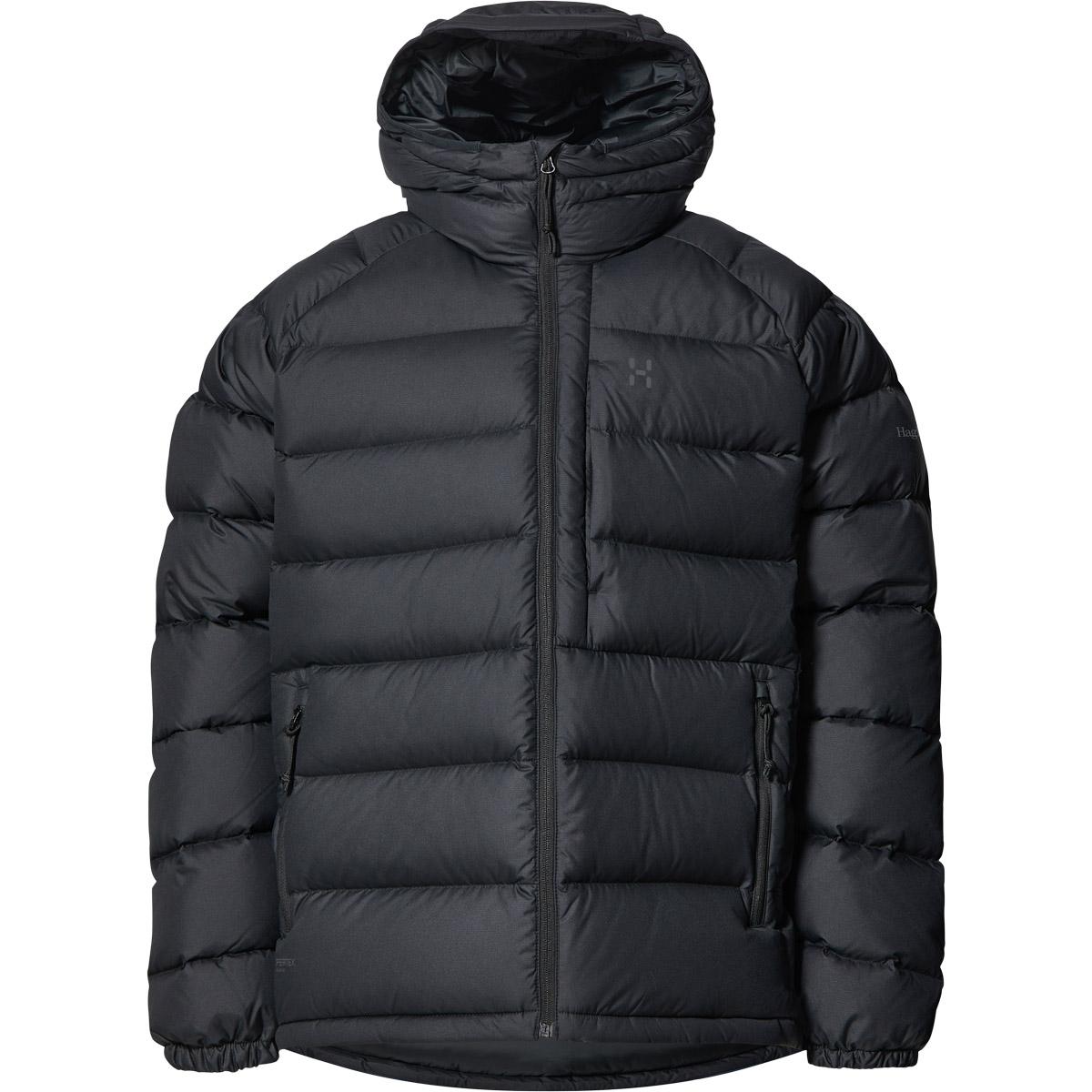 Haglöfs Rosson Hood Dunjakke Herre True Black