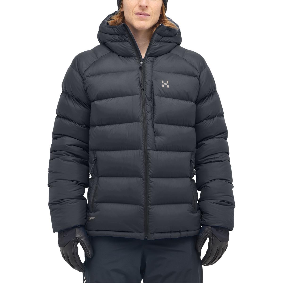 Haglöfs Rosson Hood Dunjakke Herre True Black