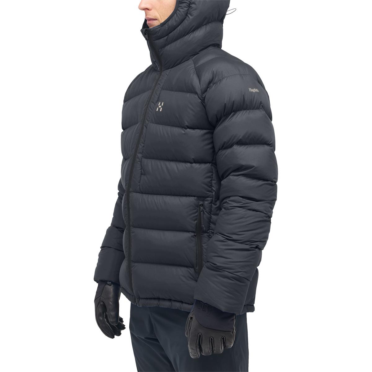 Haglöfs Rosson Hood Dunjakke Herre True Black