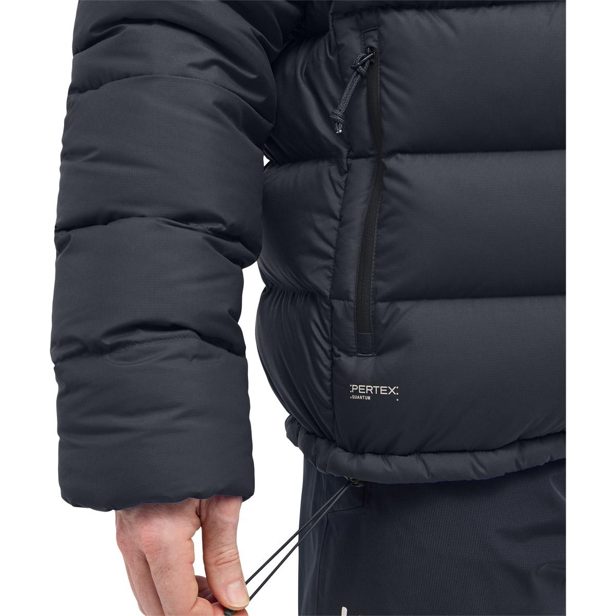 Haglöfs Rosson Hood Dunjakke Herre True Black