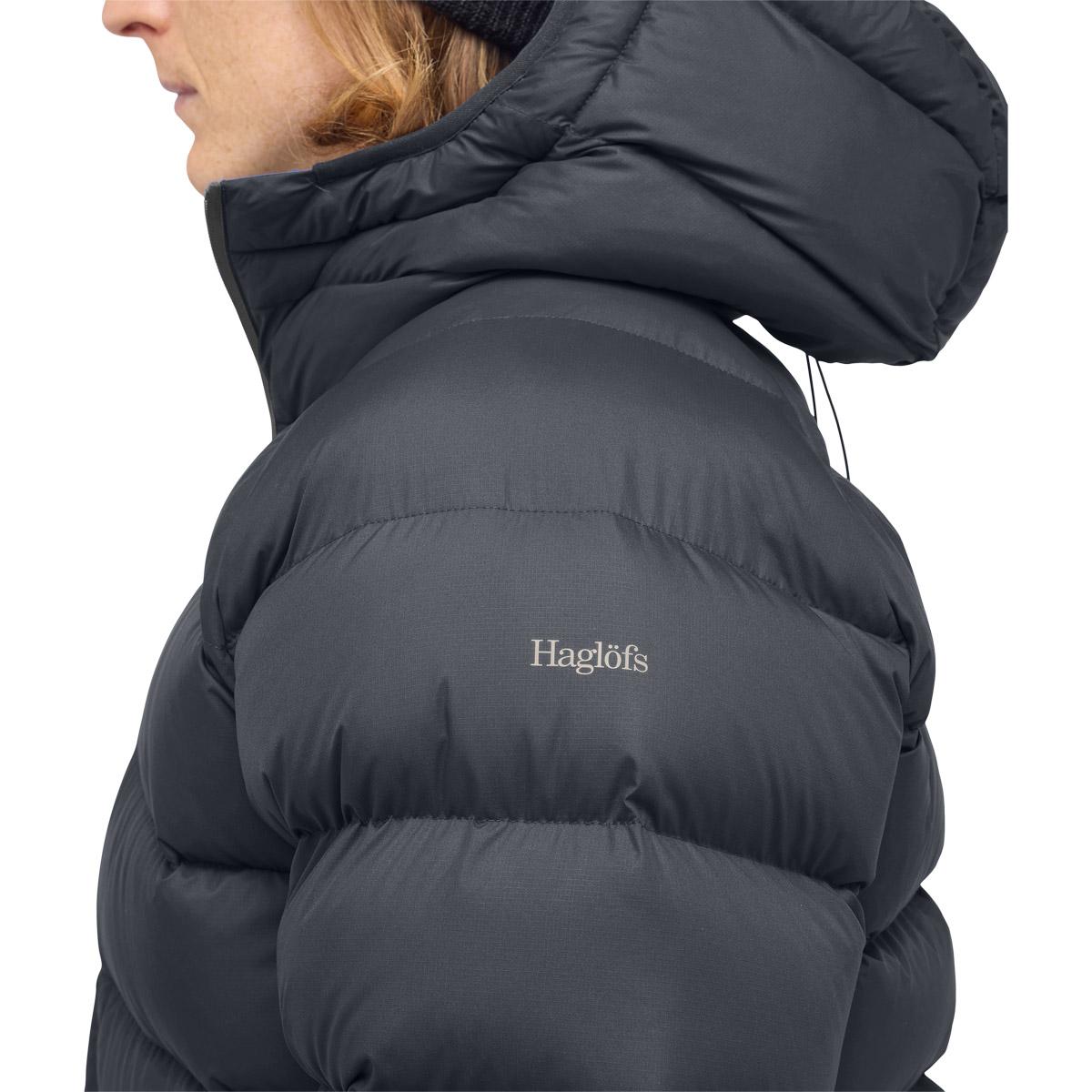 Haglöfs Rosson Hood Dunjakke Herre True Black