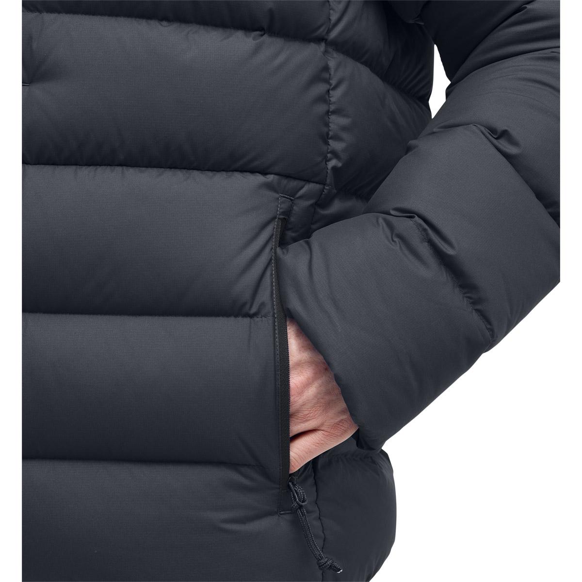 Haglöfs Rosson Hood Dunjakke Herre True Black