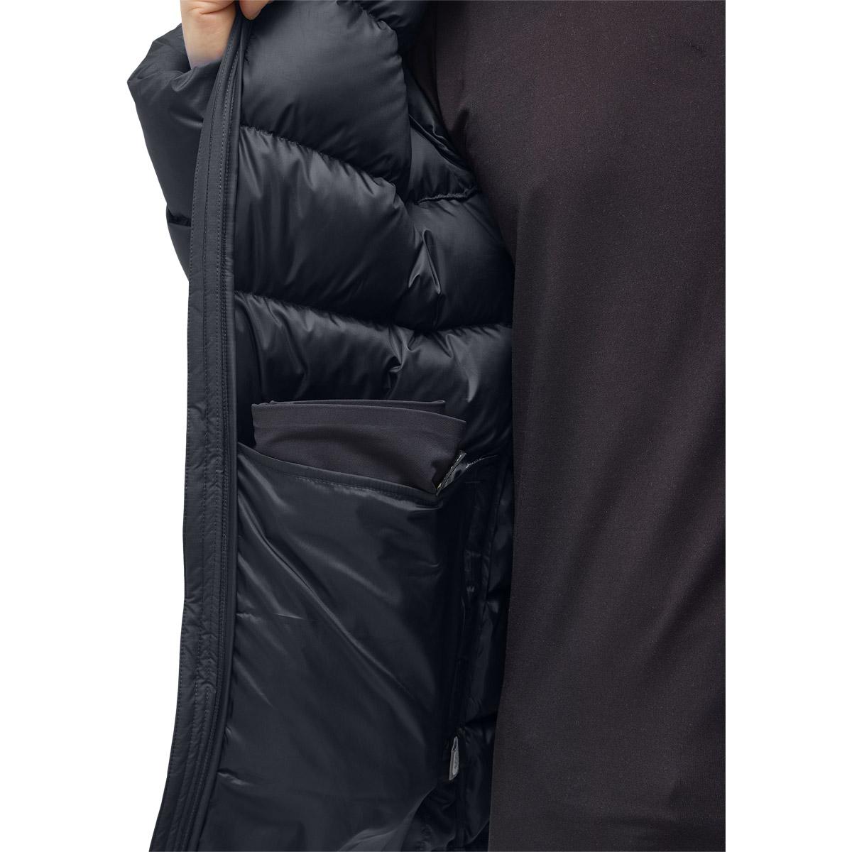 Haglöfs Rosson Hood Dunjakke Herre True Black