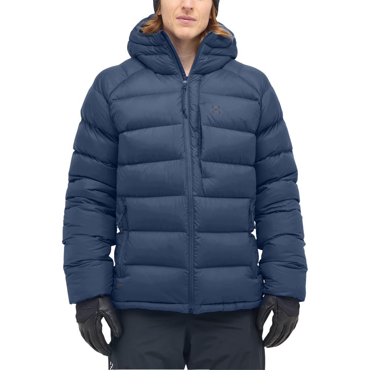 Haglöfs Rosson Hood Dunjakke Herre Navy