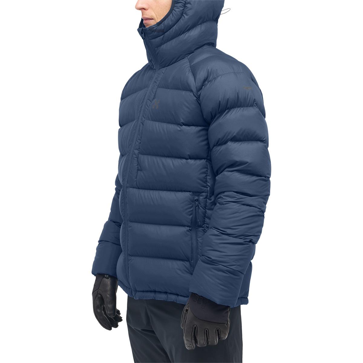Haglöfs Rosson Hood Dunjakke Herre Navy