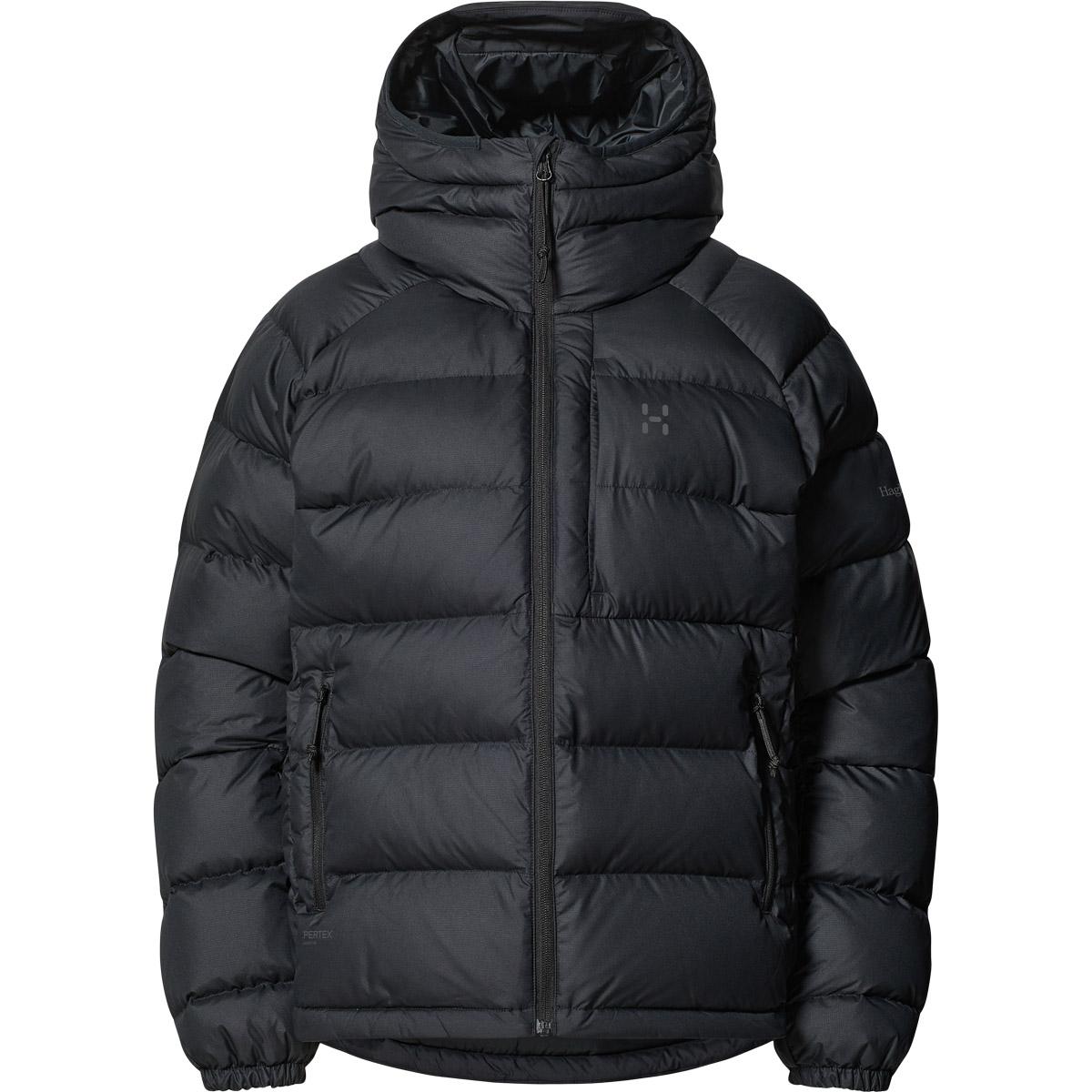 Haglöfs Rosson Hood Dunjakke Dame True Black