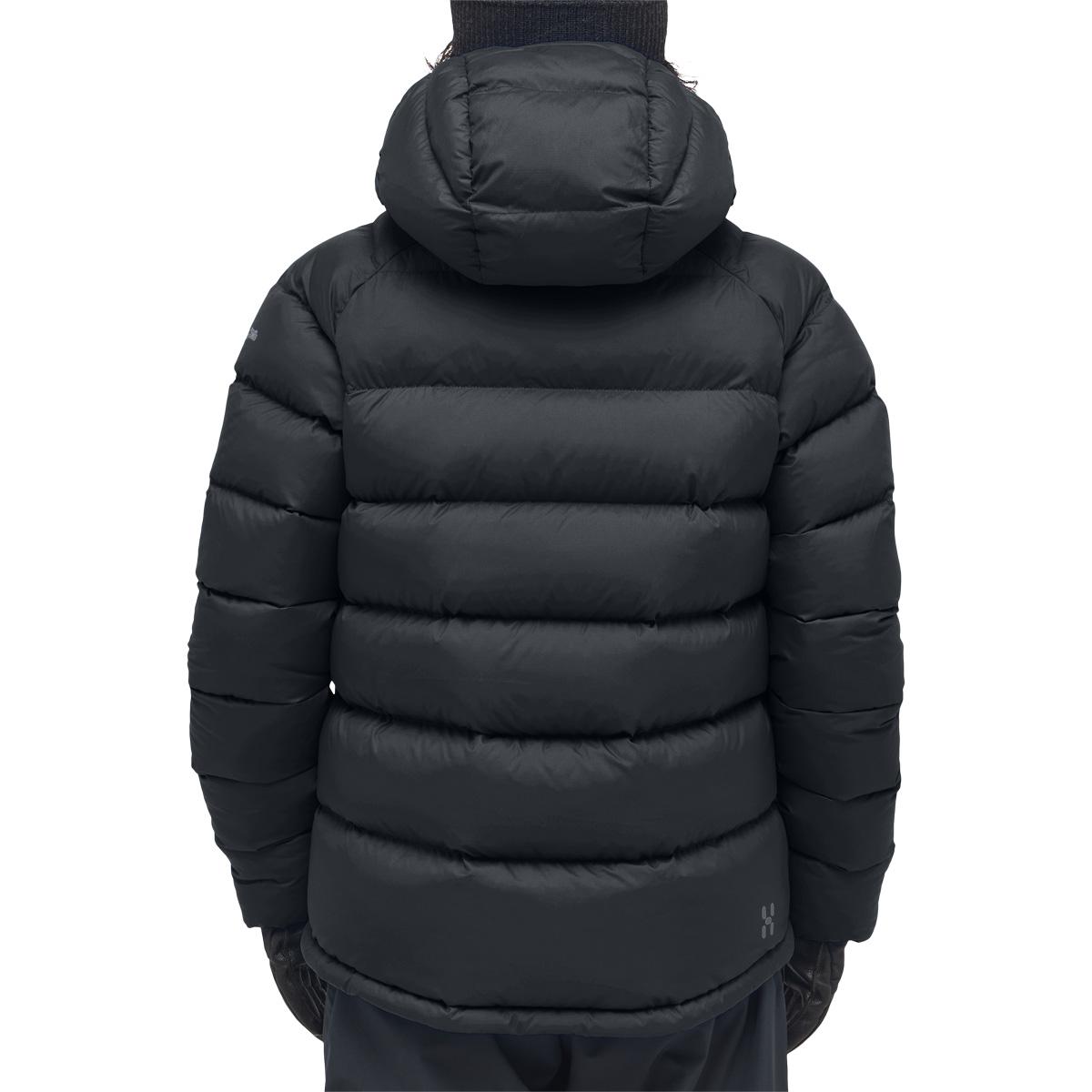 Haglöfs Rosson Hood Dunjakke Dame True Black