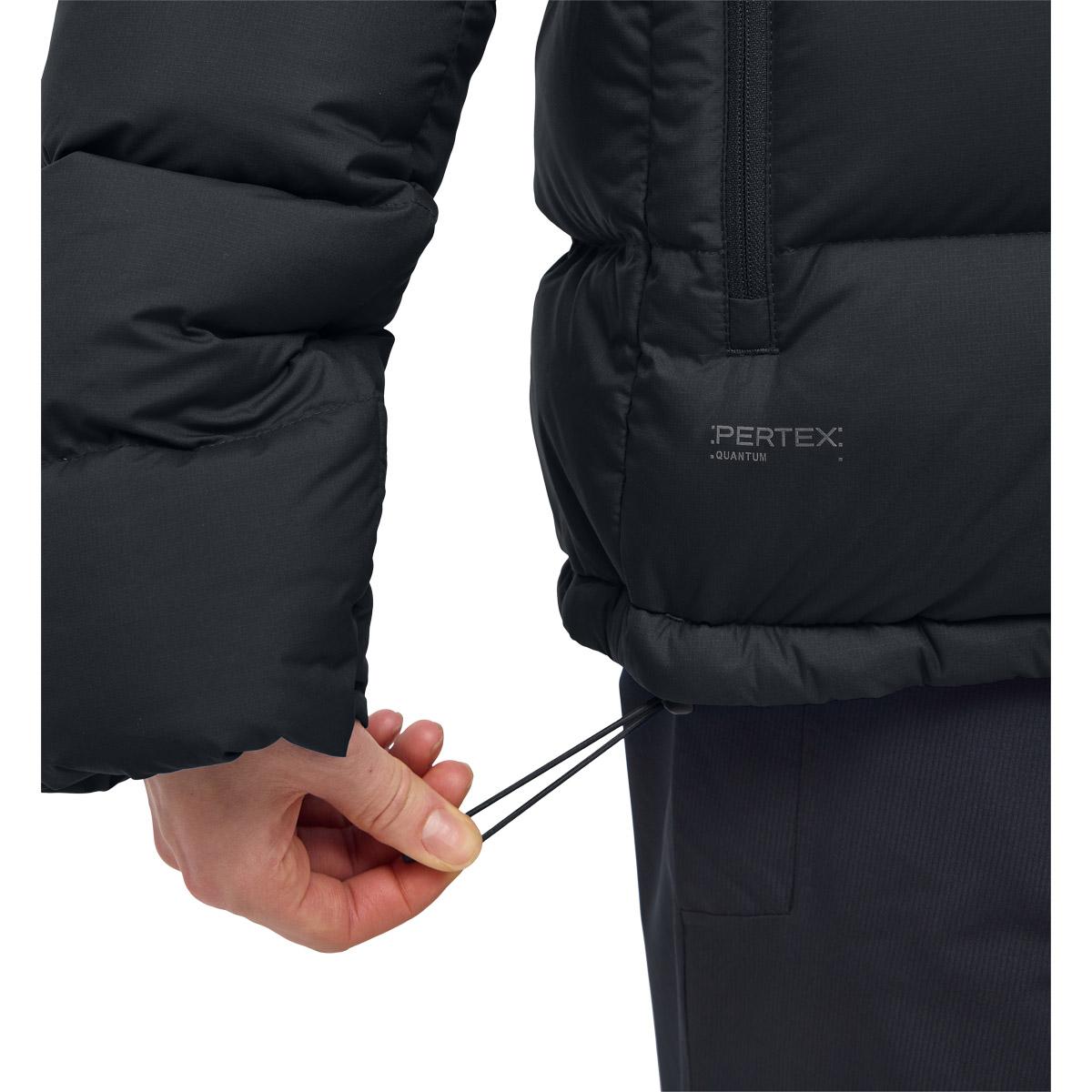 Haglöfs Rosson Hood Dunjakke Dame True Black
