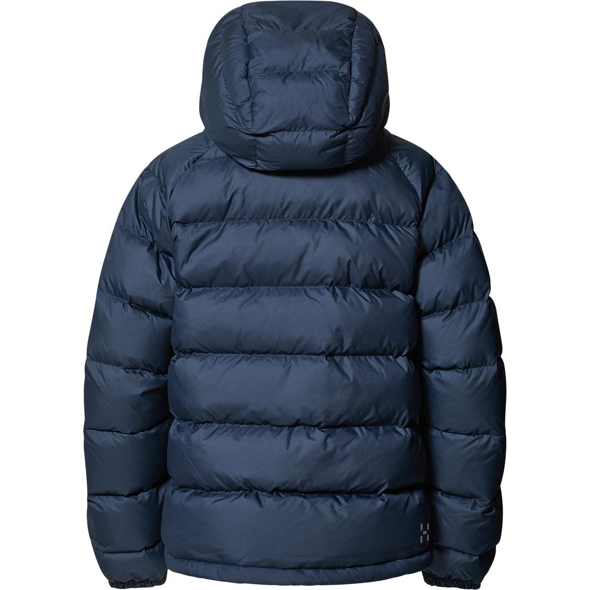 Haglöfs Rosson Hood Dunjakke Dame Tarn Blue