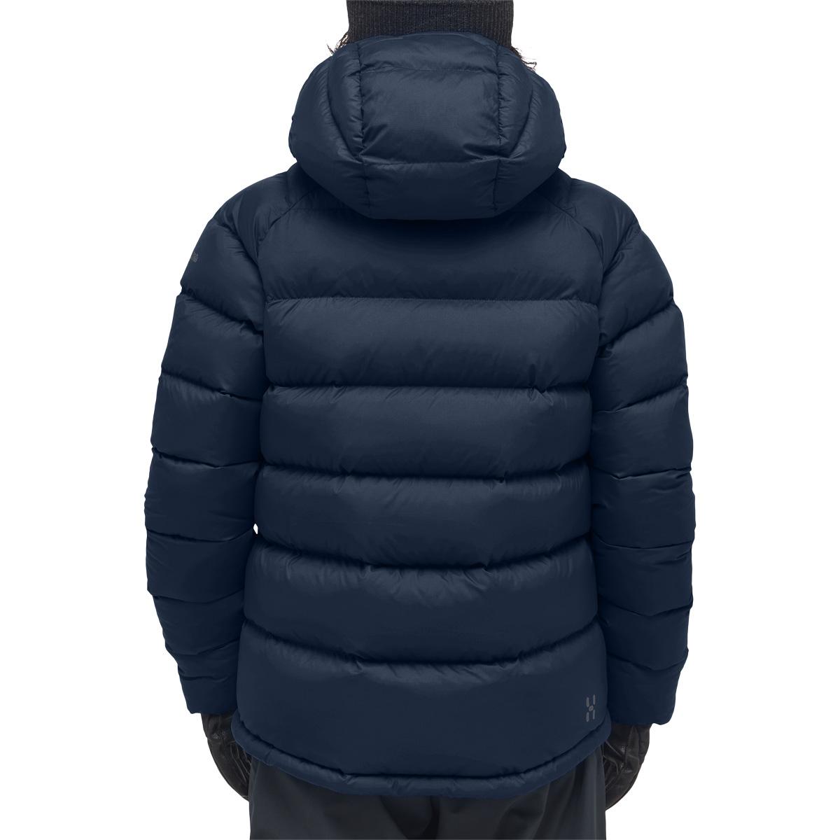 Haglöfs Rosson Hood Dunjakke Dame Tarn Blue