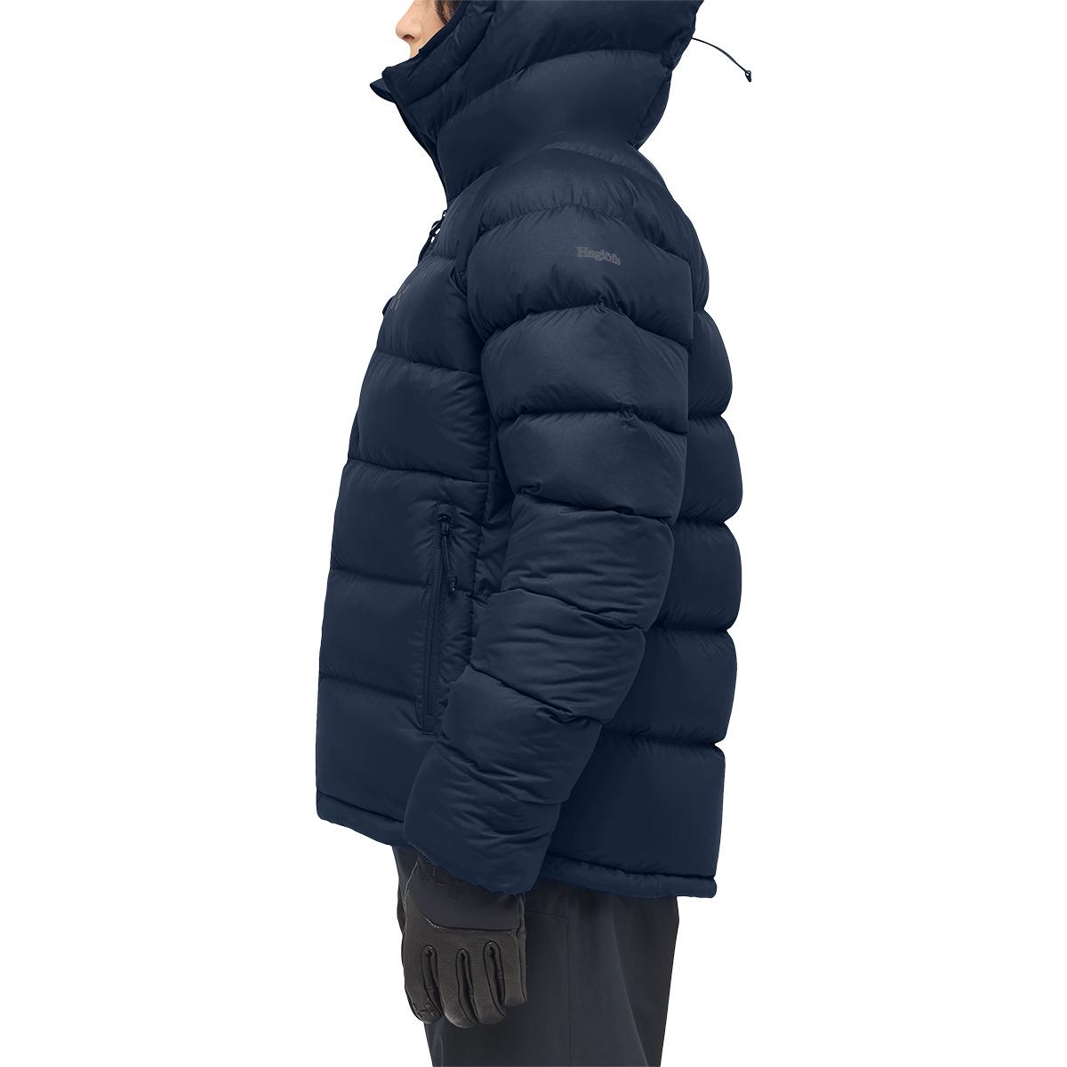 Haglöfs Rosson Hood Dunjakke Dame Tarn Blue