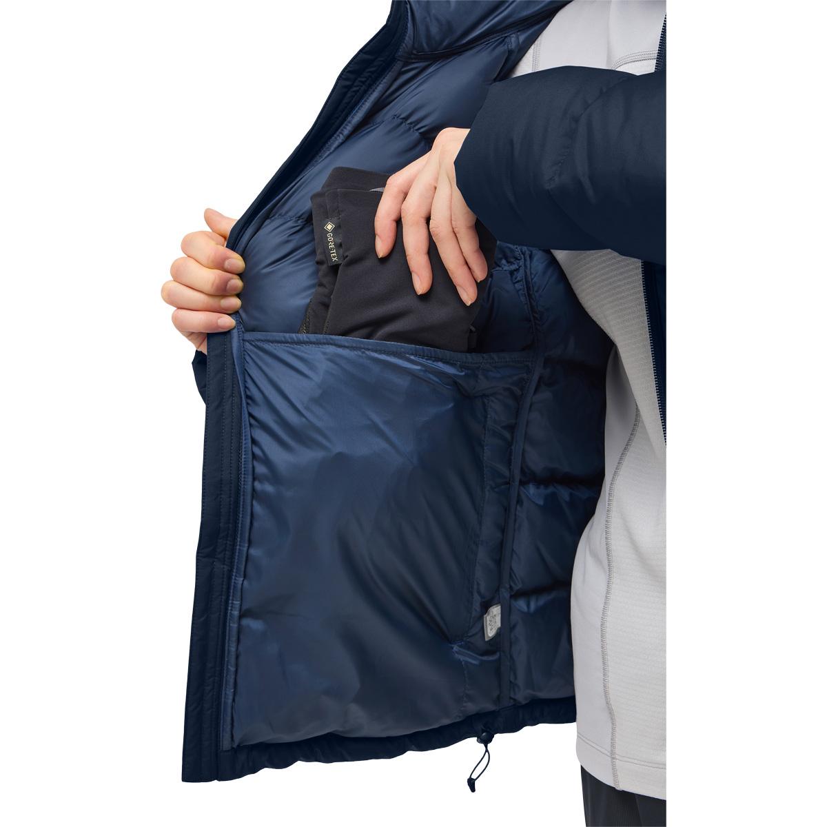 Haglöfs Rosson Hood Dunjakke Dame Tarn Blue