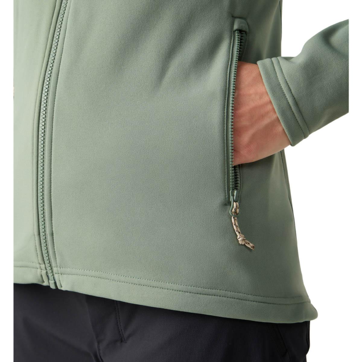 Haglöfs Rosson Hood Midlayer Trøye Dame Light Green