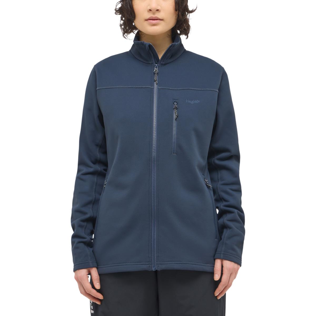Haglöfs Rosson Midlayer Trøje Dame Tarn Blue