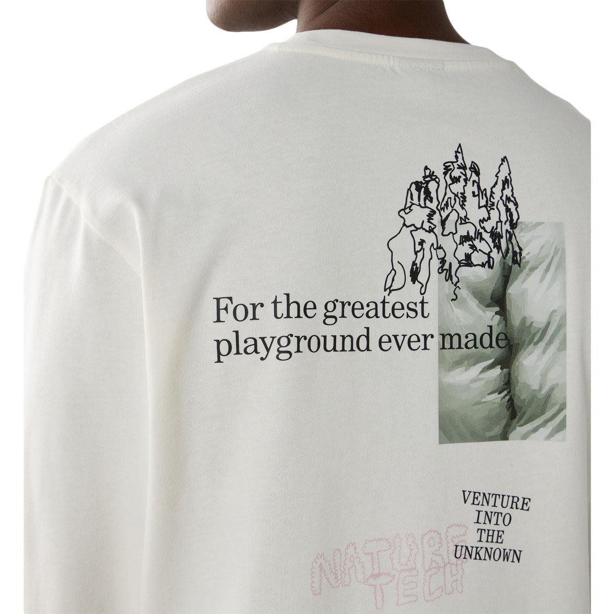Haglöfs Langærmet T-shirt Herre Soft White 3