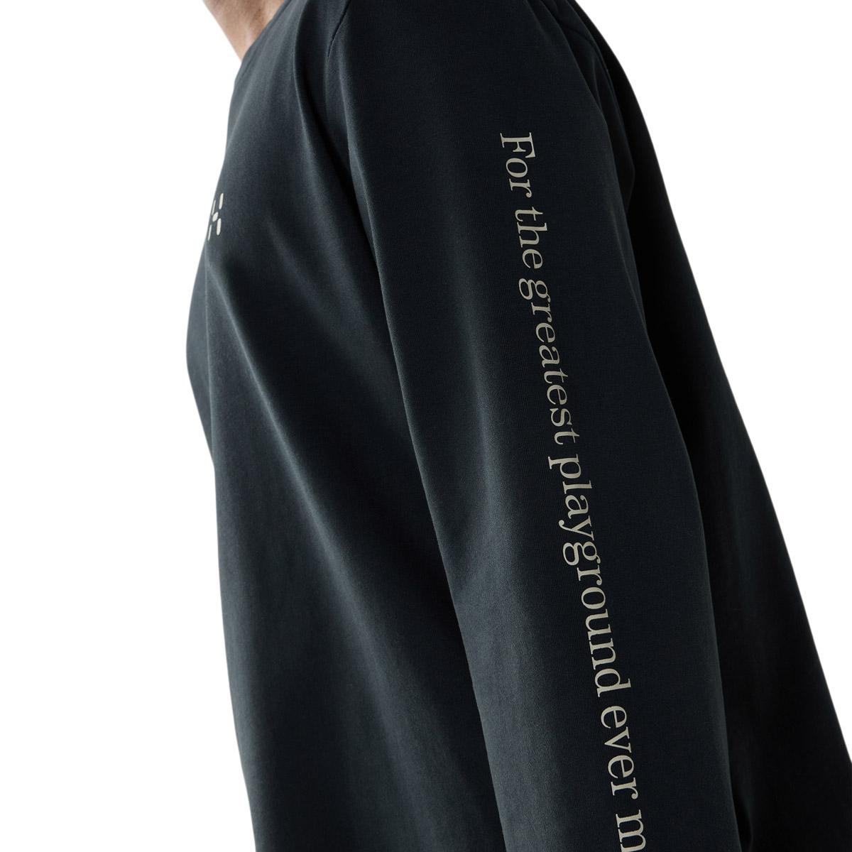Haglöfs Langærmet T-shirt Herre Black