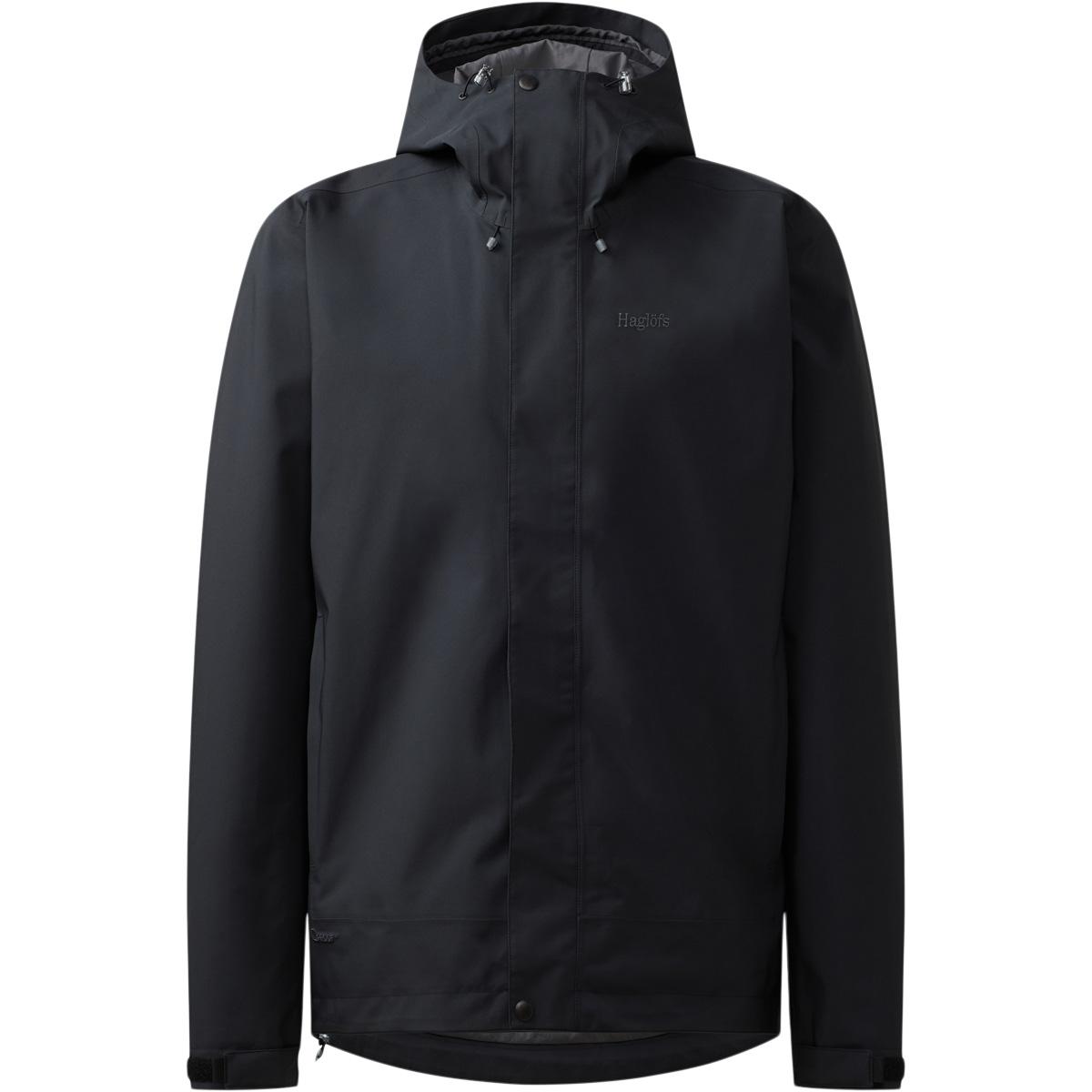 Haglöfs Breeze Proof Jakke Herre True Black