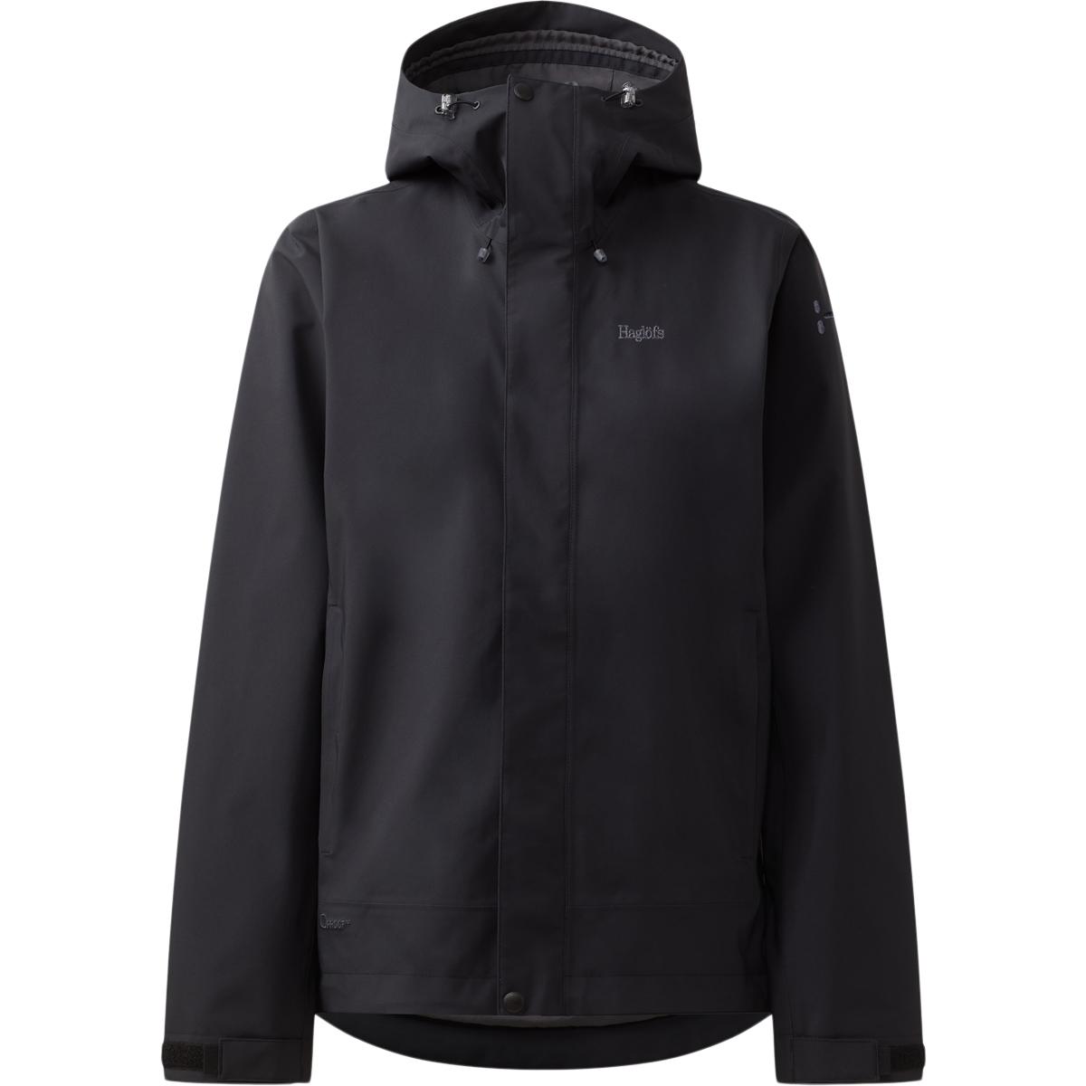 Haglöfs Breeze Proof Jakke Dame True Black