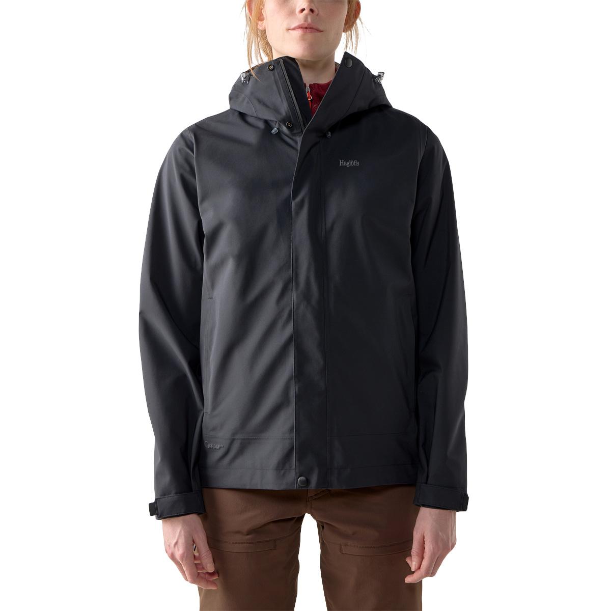 Haglöfs Breeze Proof Jakke Dame True Black