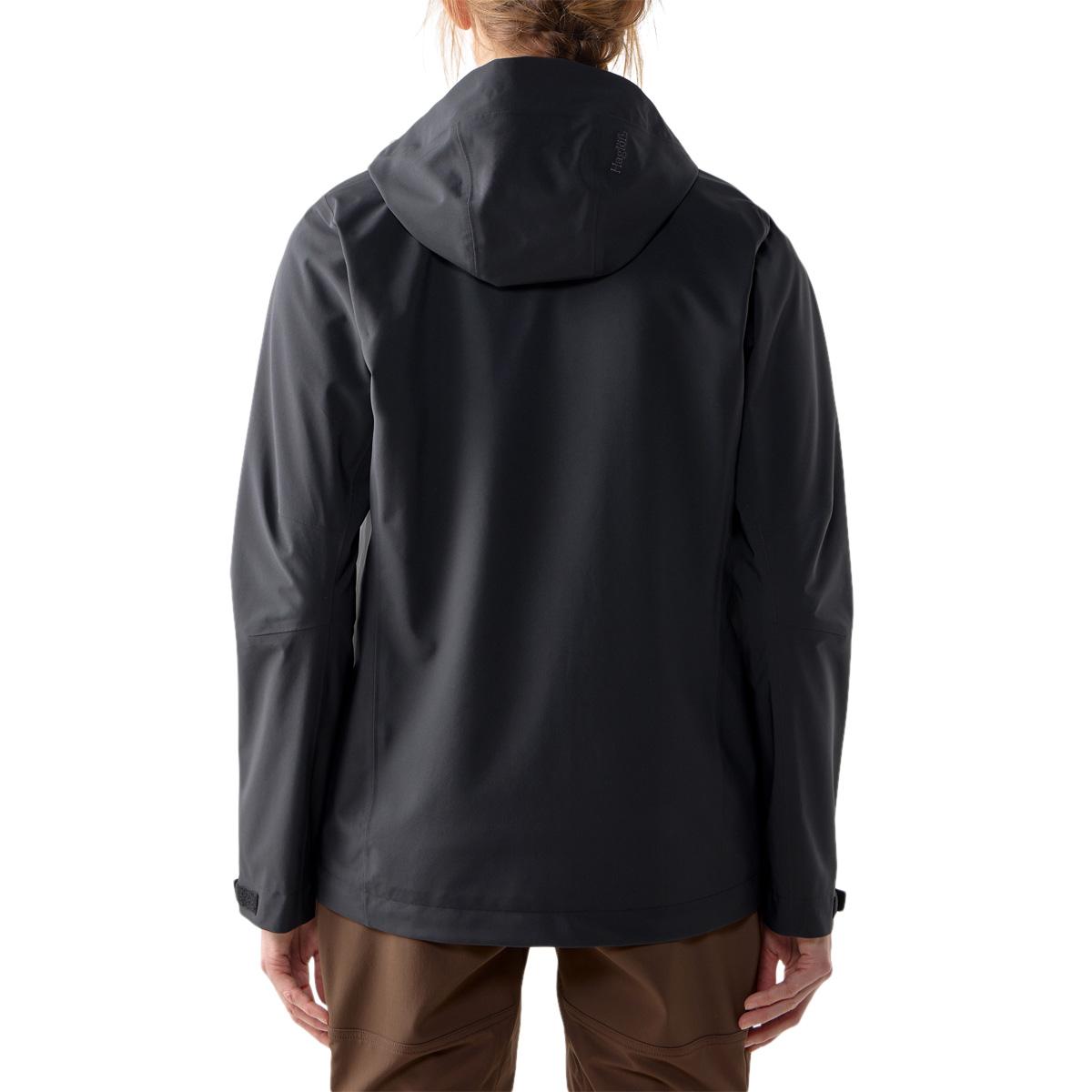 Haglöfs Breeze Proof Jakke Dame True Black