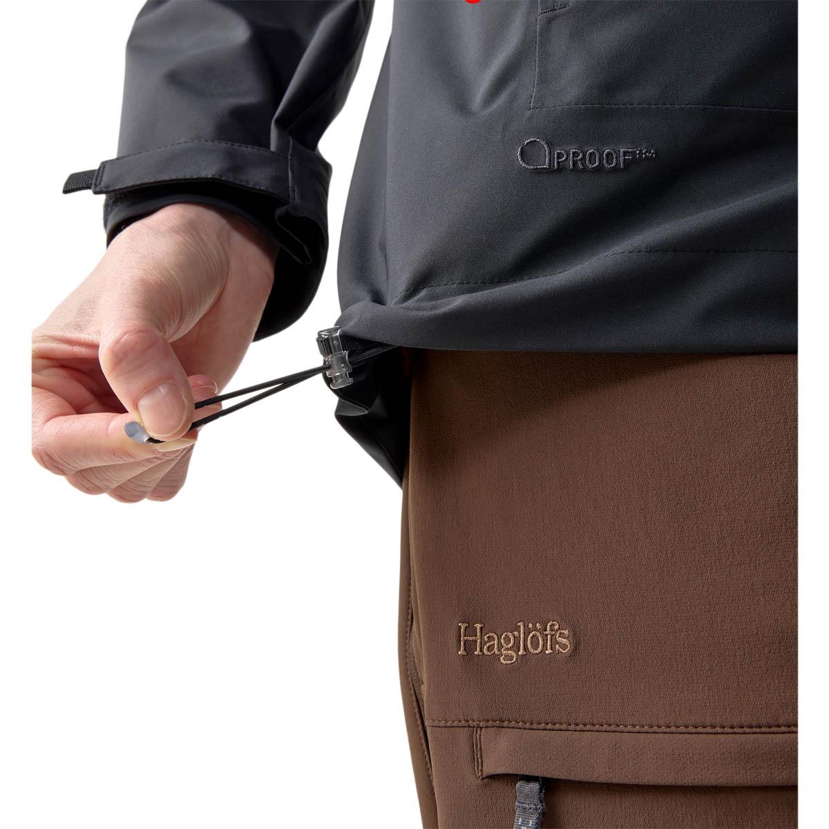 Haglöfs Breeze Proof Jakke Dame True Black