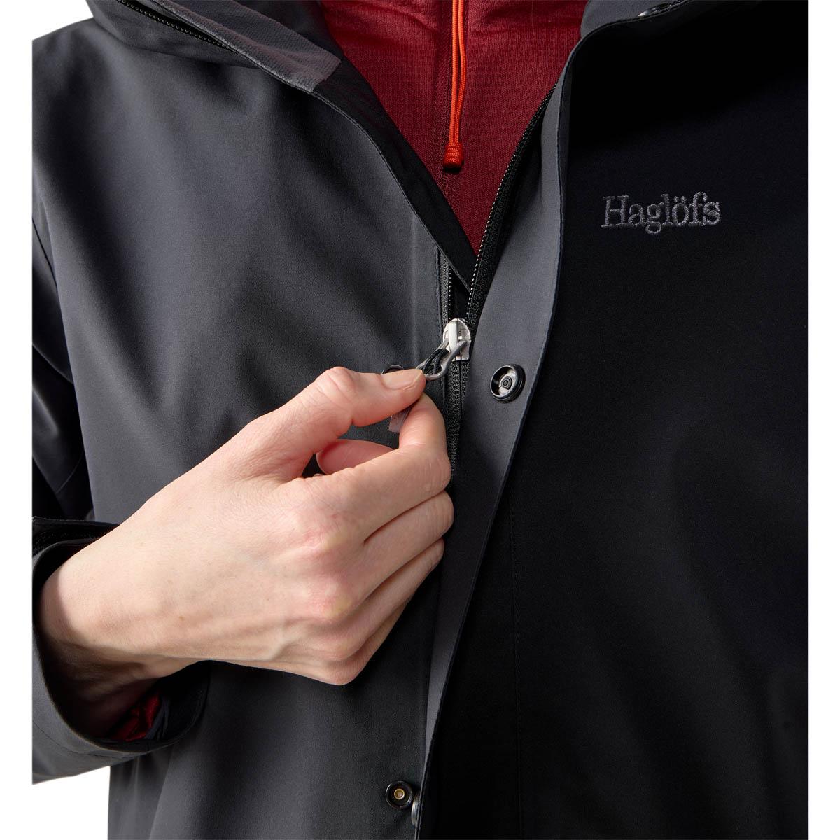 Haglöfs Breeze Proof Jakke Dame True Black