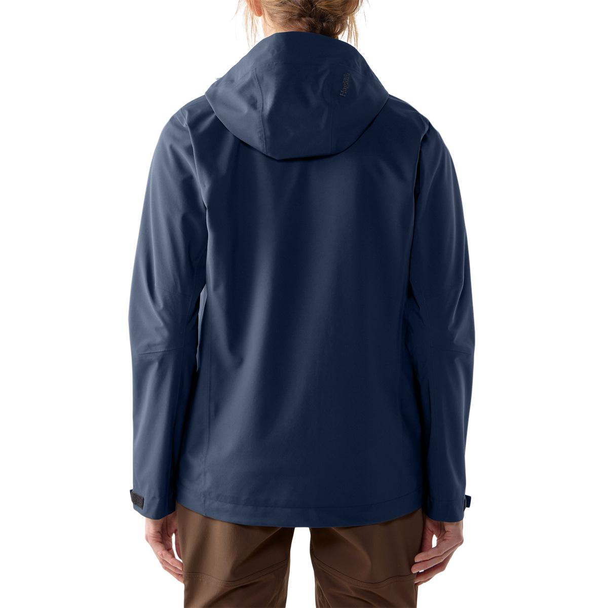 Haglöfs Breeze Proof Jakke Dame Tarn Blue