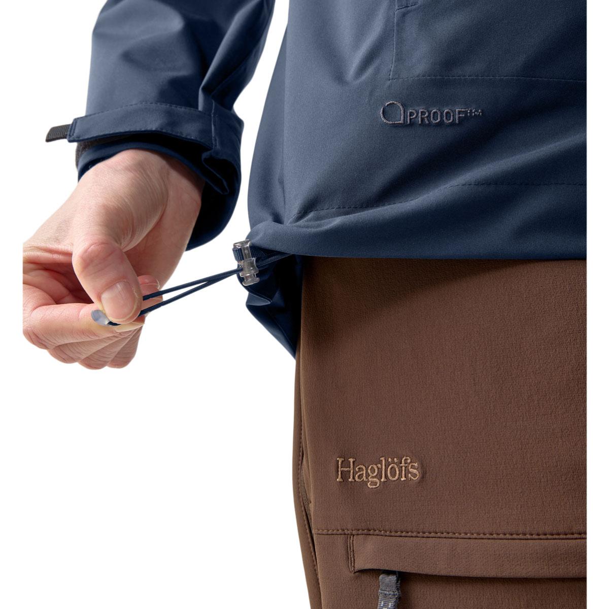 Haglöfs Breeze Proof Jakke Dame Tarn Blue
