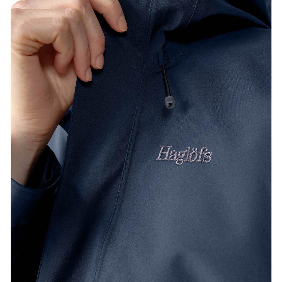 Haglöfs Breeze Proof Jakke Dame Tarn Blue