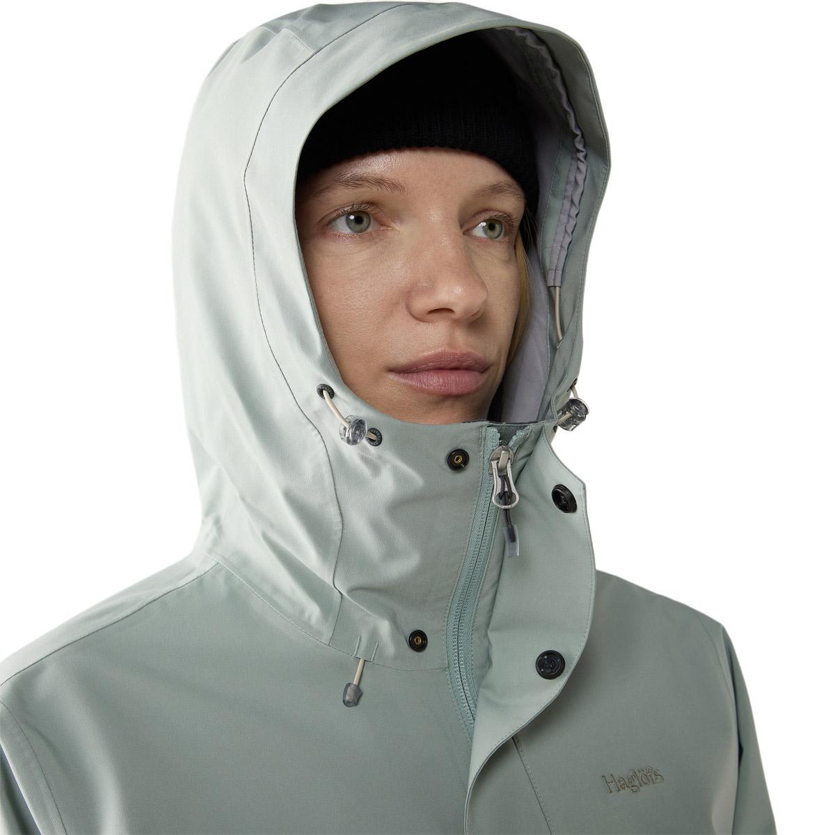 Haglöfs Breeze Proof Jakke Dame Dew Green