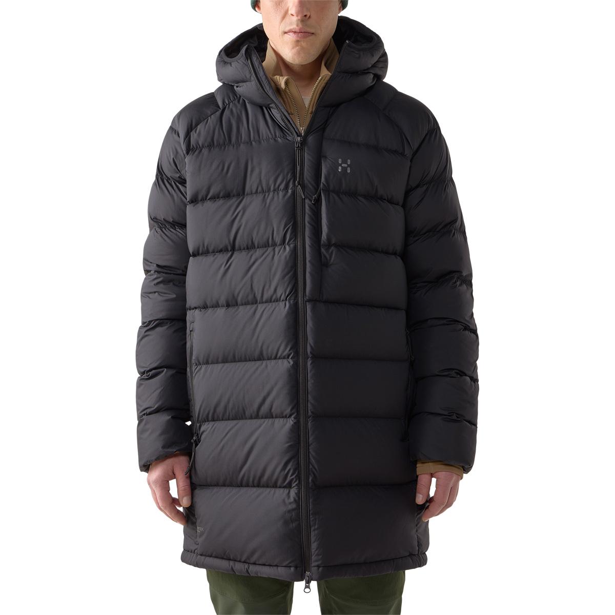 Haglöfs Rosson Parka Dunjakke Herre Black