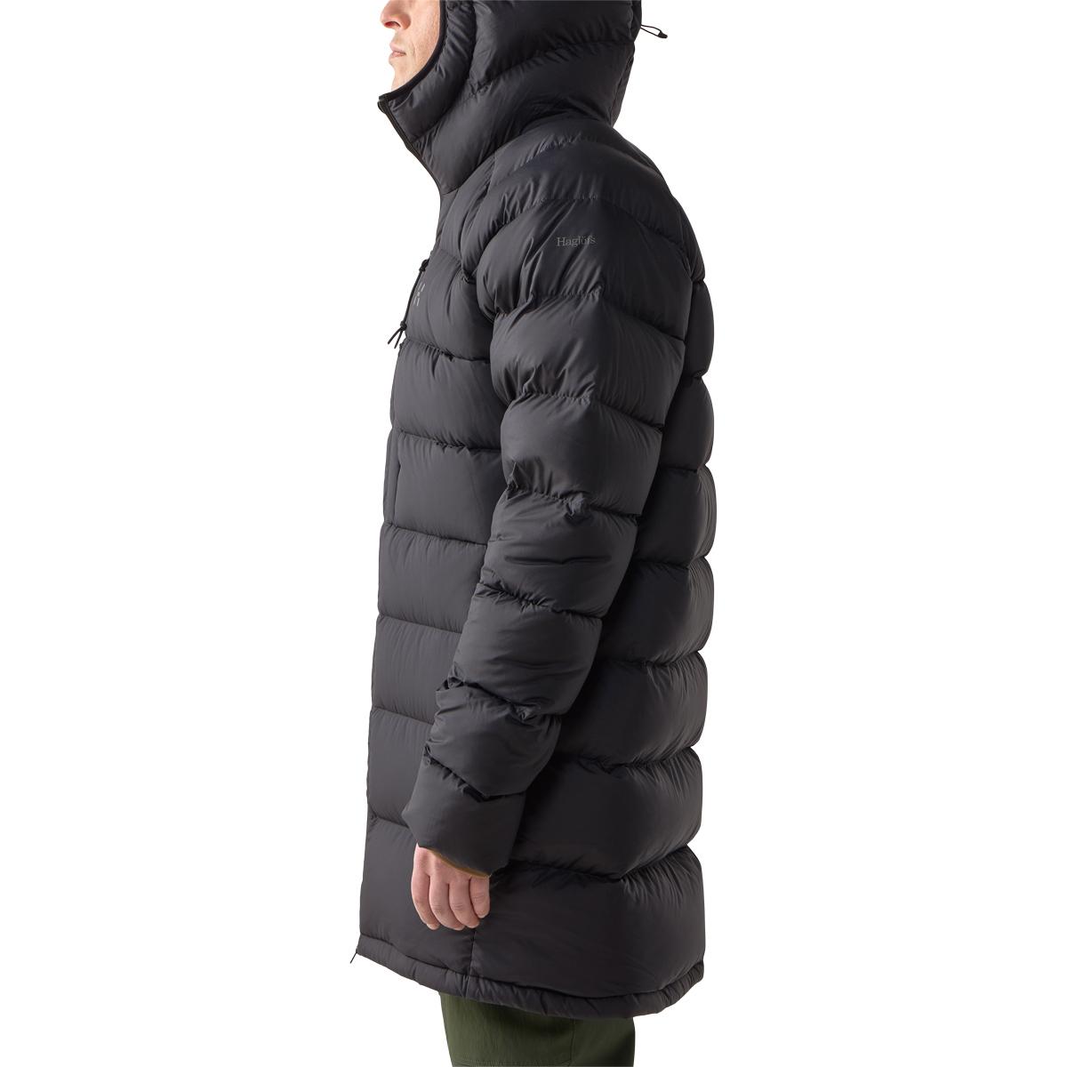 Haglöfs Rosson Parka Dunjakke Herre Black