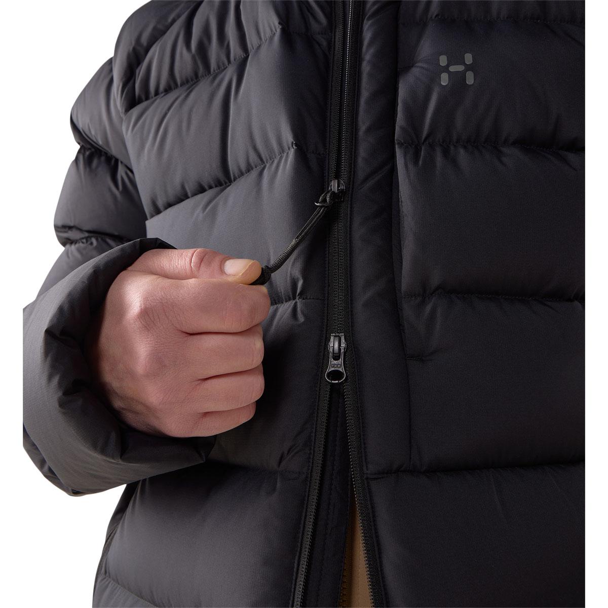 Haglöfs Rosson Parka Dunjakke Herre Black