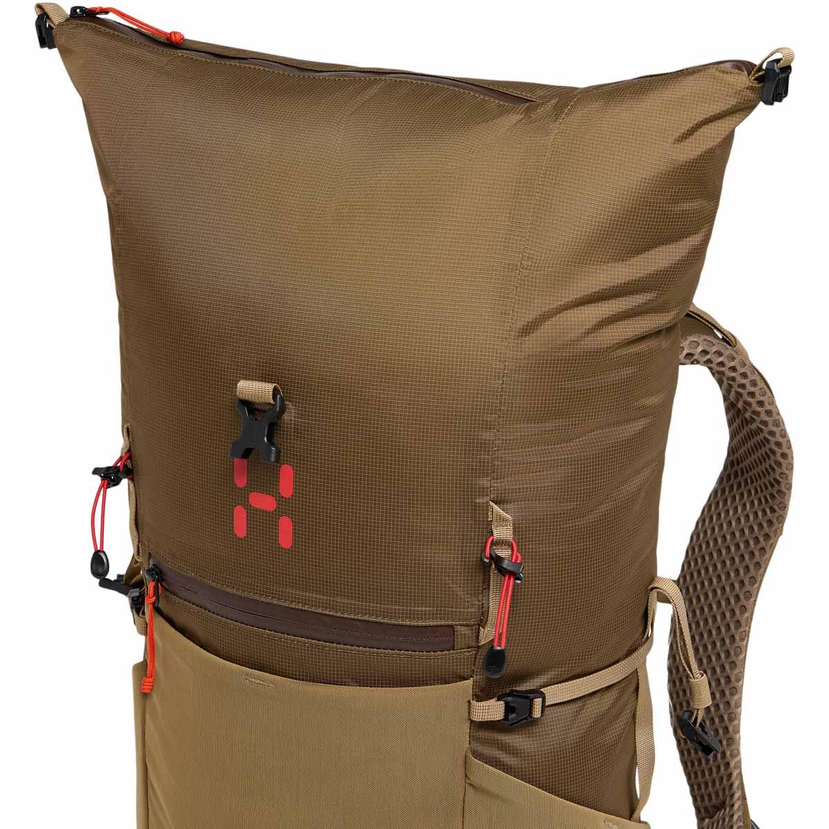 Haglöfs Magma Roll-Top 40 WR Vandrerygsæk Teak Brown/Oak Brown