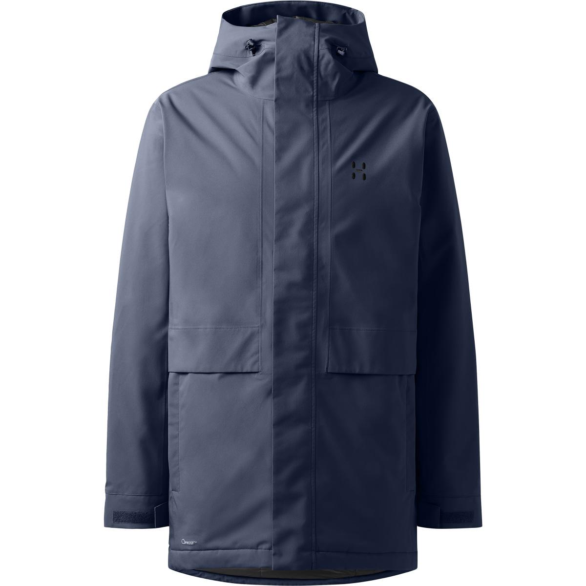 Haglöfs Salix Proof Mimic II Parka Vinterjakke Herre Tarn Blue