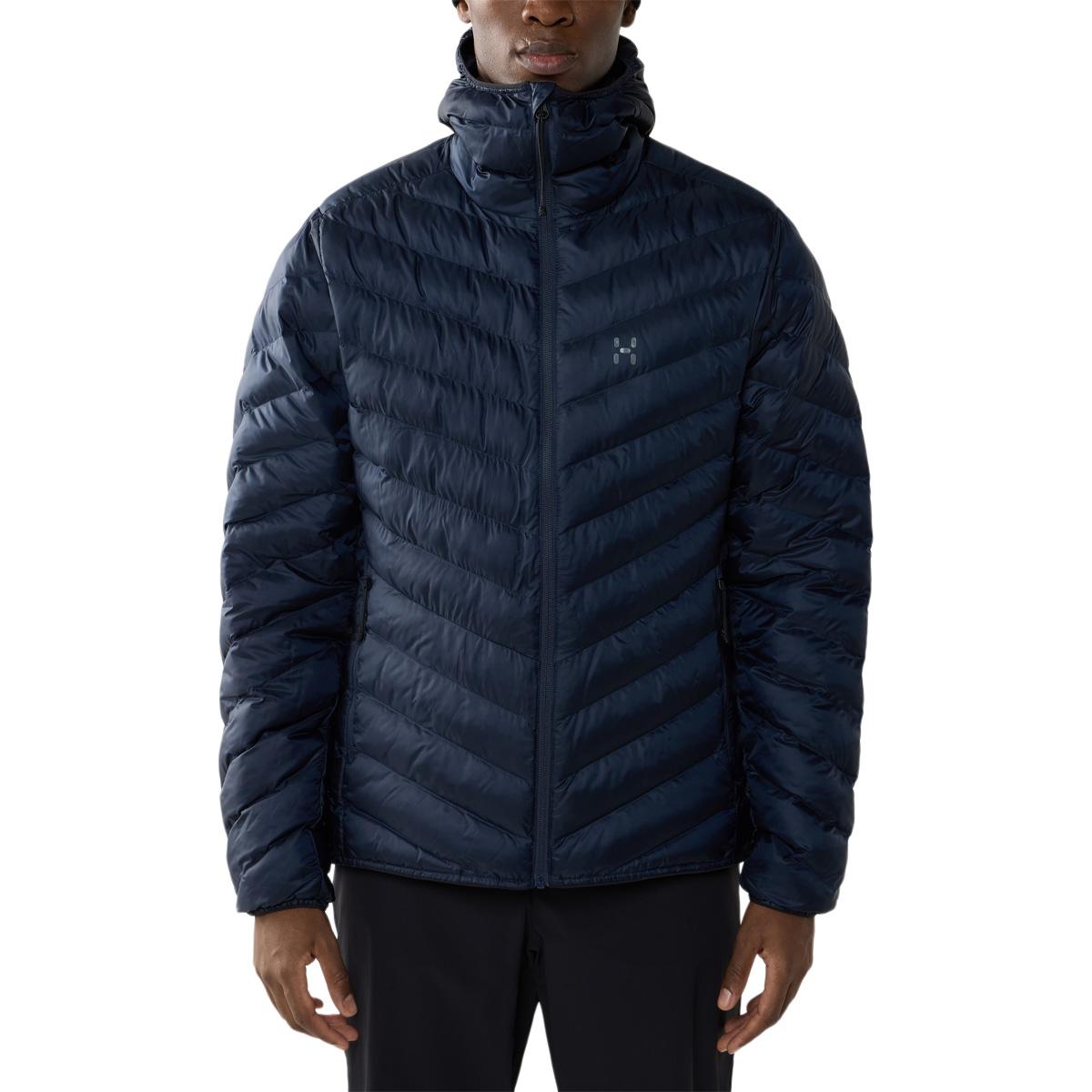 Haglöfs Särna Mimic II Hood Dynejakke Herre Tarn Blue