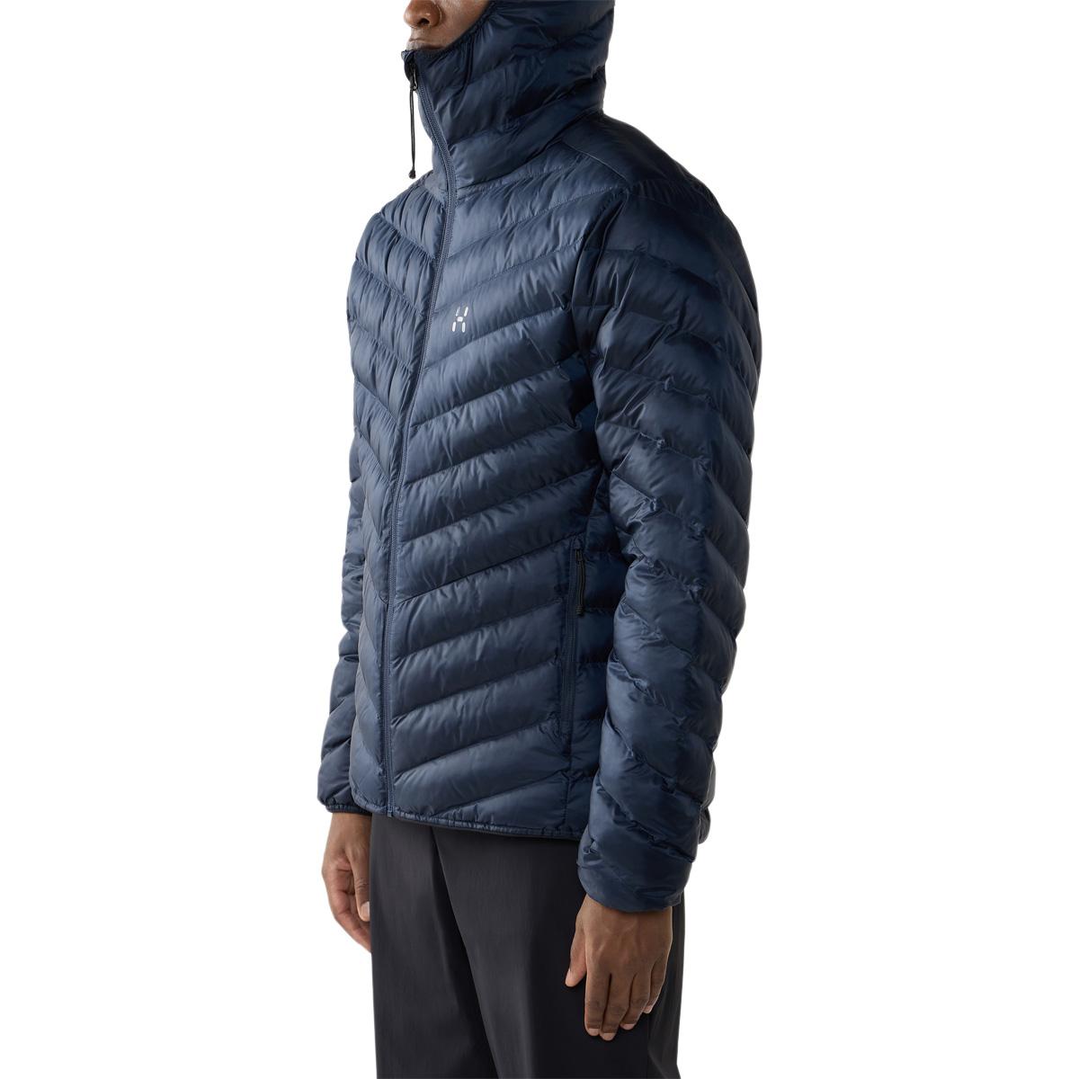 Haglöfs Särna Mimic II Hood Dynejakke Herre Tarn Blue